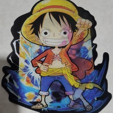 Monkey D. Luffy One Piece 3D Lenticular Vinyl Sticker Decal 4"x5"