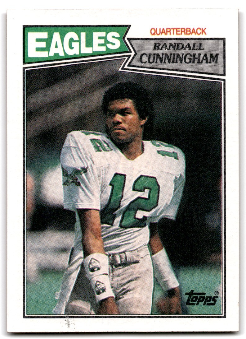 1987 Topps Randall Cunningham RC Philadelphia Eagles #296