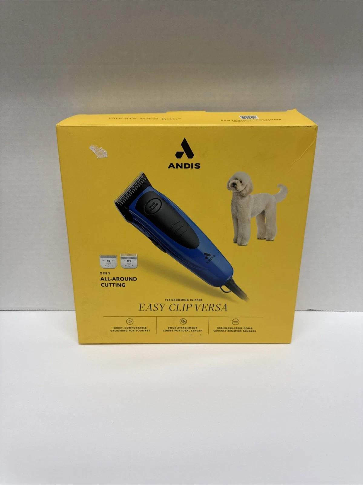 ANDIS - Easy Clip Versa Pet Grooming Clipper - Complete Starter Kit - USED ONCE!