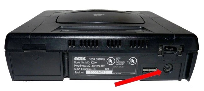 AV RCA Composite Cable For Sega Saturn Vintage A/v Brand New 1Z - Image 2 of 3