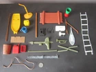 lot (25) VINTAGE MEGO ACTION JACKSON? ACCESSORIES Action figure G.I. Joe Toy SEE