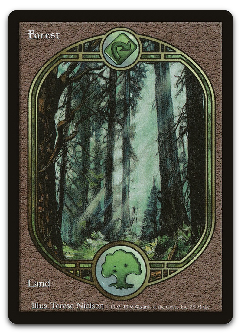 Forest (UGL) #88 (NM) Unglued UGL Magic MTG