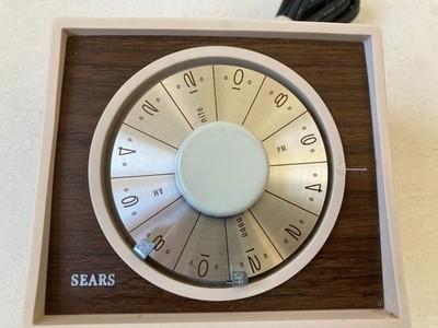 Sears Roebuck 24-Hour All Purpose Timer Model #796.6445 Vintage