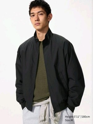 Uniqlo Harrington Jacket Black L