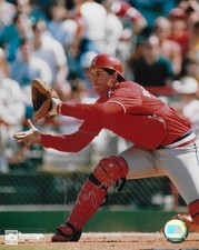 Tom Pagnozzi Autographed (in silver) Photograph with COA