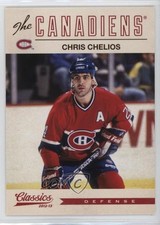 2012-13 Panini Classics Signatures Chris Chelios #164 HOF 5r8