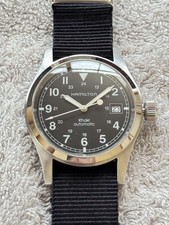 Hamilton Khaki 6B RAF Pilot Watch Auto 38mm Black Dial Sapphire Discontinued