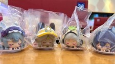 Genshin collaboration limited mini figure set of 4 types