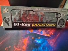 New 61 Key-BANDSTAND Digital Music Electronic Keyboard Electric Piano w/ Mic   