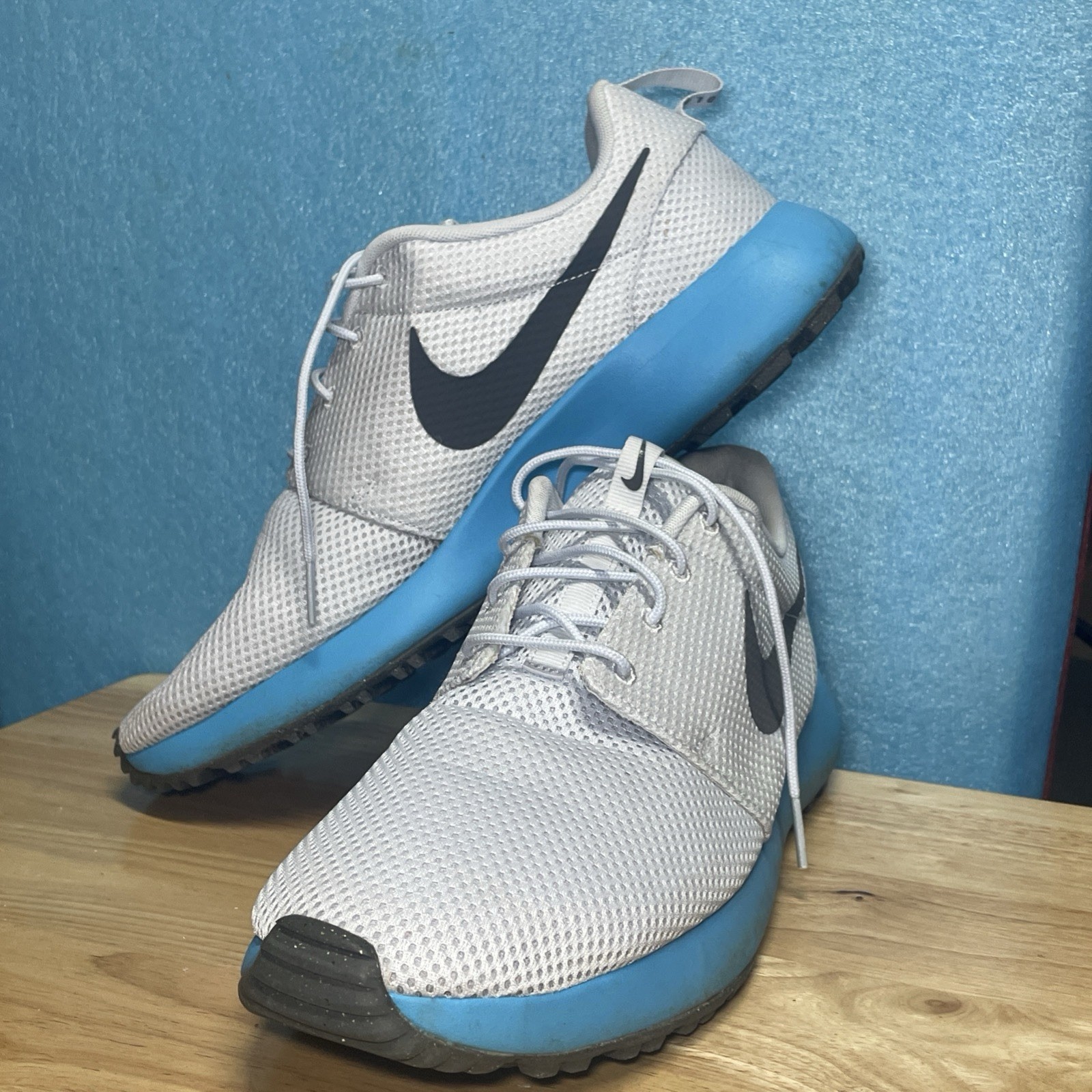 Spikeless Roshe G Nn Size 12 Grey Iron Blue Dv1202-004 New
