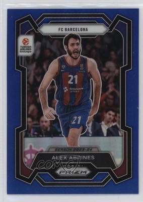 2023 Panini Prizm Turkish Airlines EuroLeague Blue 14/199 Alex Abrines #140 0q3