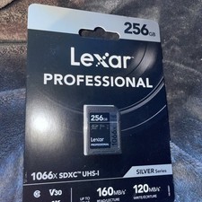 Lexar Professional SILVER PRO 256GB SDXC UHS-II Memory Card
