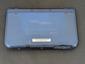 B4292 Nintendo new 3DS LL XL console Metallic Blue Japan w/pen fx