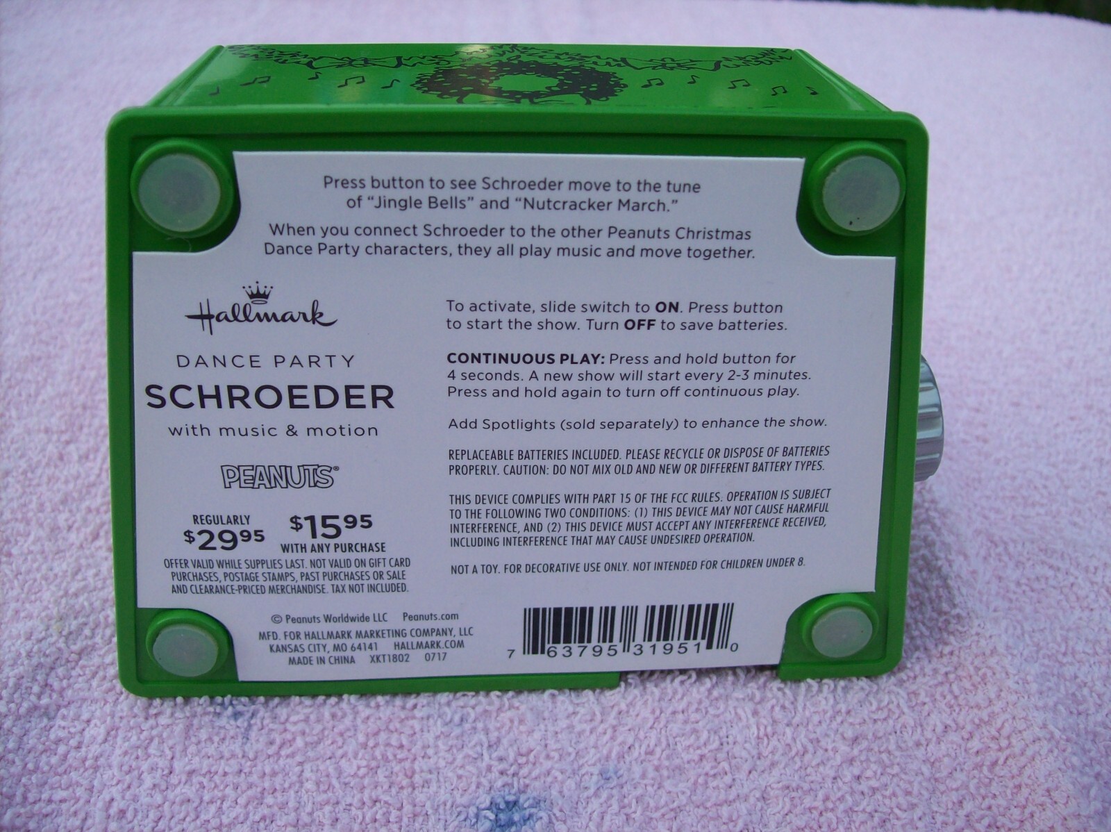 2017 Hallmark Schroeder Peanuts Dance Party New eBay