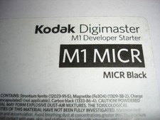 Kodak DigiMaster M1 MICR HD-CLASS Developer Starter Packet 350gm KH7770140