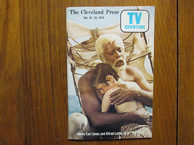 Oct 18, 1974 Cleveland Press TV Mag(JAMES EARL JONES/ALFRED LUTTER/KAREN CARLSON