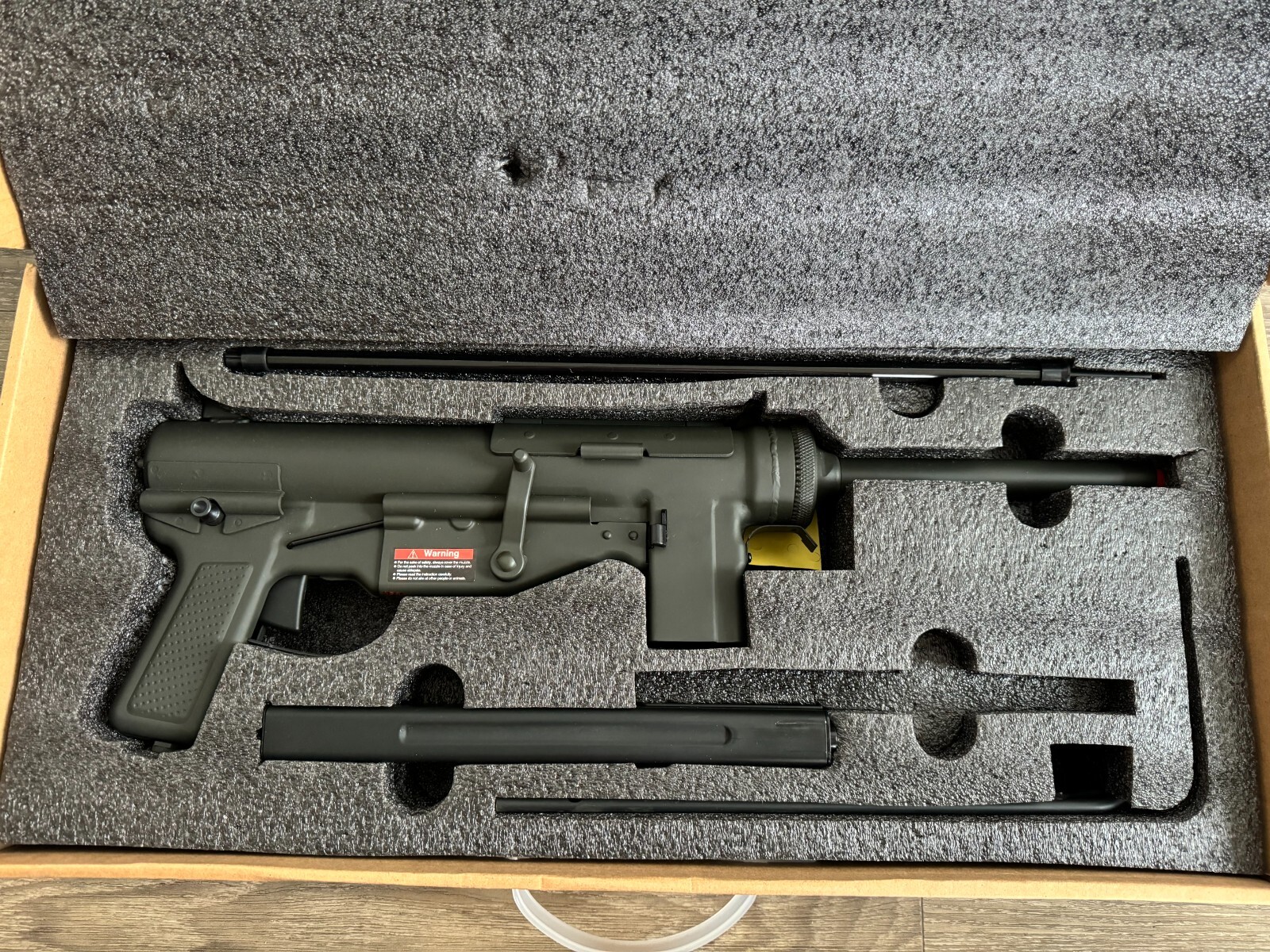 ARES M3 GREASE GUN AIRSOFT SMG004 AEG Very Rare NEW no longer