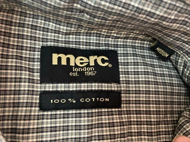 Merc short sleeve shirt green squares - Imagen 3 de 4