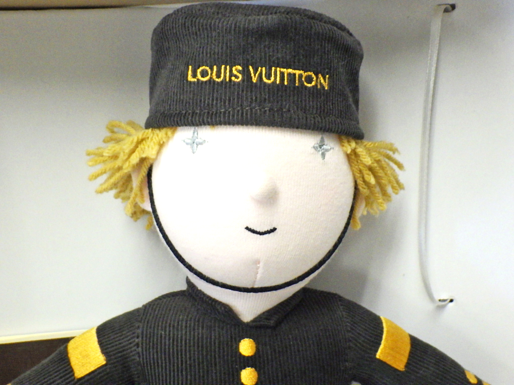 LOUIS VUITTON Bellboy Groom Plush Doll Christmas VIP Gift Novelty