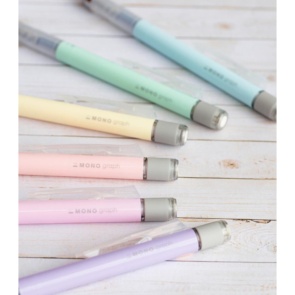 1x Mono Graph Pastel Color Tombow Shaker Mechanical Pencil