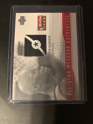 2003 Upper Deck All-star Weekend Authentics Kevin Garnett Warm Up