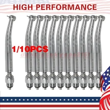 1/10Pcs Dental High Speed Handpiece Large Head +4H Quick Coupler Coupling GD4