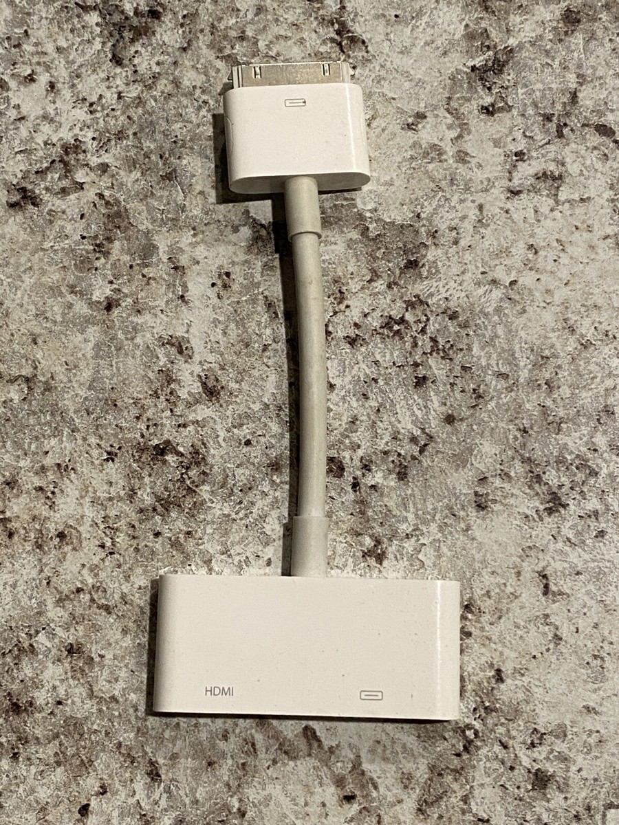 Genuine Apple Model A1422 HDMI Digital AV 30 pin Adapter for