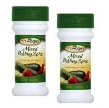 Mrs. Wages Mix Pickling Spice Seasoning, 1.75 oz Shaker Bottle (2 Pack)