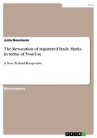 The Revocation Of Registered Trade Marks In Terms Of Non-Use | Buch | 978364083