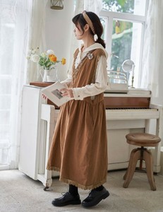robe tablier lin