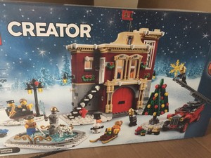lego creator expert 10263 winter village fire station