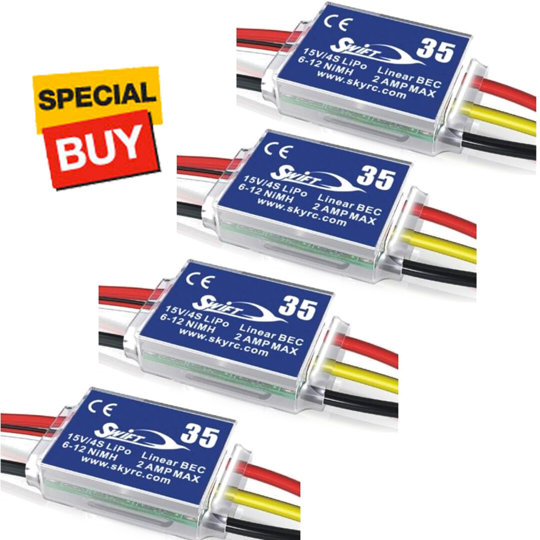Skyrc Swift 35a Esc Controllo Velocità Brushless SKYRC SWIFT 35A - Per LIPO 4S E NIMH 6-12 Celle Caricatore Lipo
