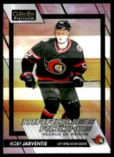 2023-24 O-Pee-Chee Platinum Marquee Rookies Sunset Roby Jarventie #233 Rookie