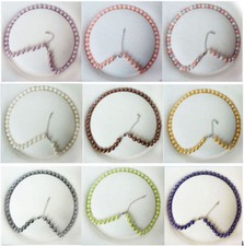Wholesale 10 Colors Genuine 12mm South Sea Shell Pearl Round Beads Necklace 18''