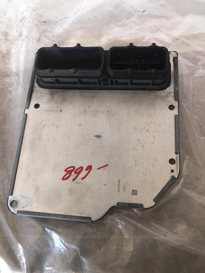 Cadillac SRX TCM TCU 2007 módulo de control de transmisión caja cerebral P/N 5WK33551AB Foto 3 de 4