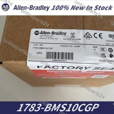 New Factory Sealed Allen-Bradley 1783-BMS10CGP 10 Port Managed Ethernet Switch