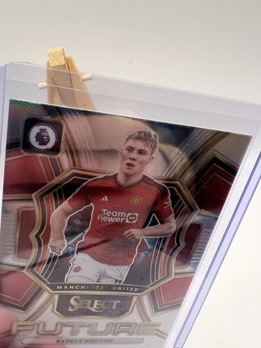 Panini EPL Select 2023-24 Rasmus Hojlund Prizm FUTURE #16 Manchester United - Bild 6 von 10