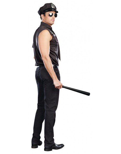 Adult Dirty Cop Officer Ed Banger Costume by Dreamgirl 8817 Medium for