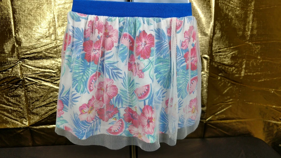 Disney Tutu Skirt Sz 12M Pink Gold Girls Toddler Princess Pull Up Elastic Waist - Image 4 of 4