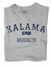 Kalama Washington WA T-Shirt EST