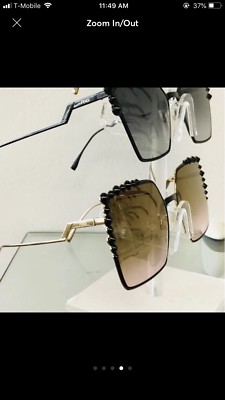 fendi can eye 0259 square sunglasses
