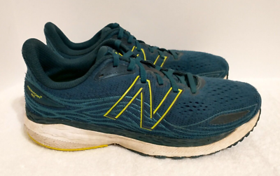 New Balance Fresh Foam 860v12 Mountain Teal Sulphur Shoes  display picture 1