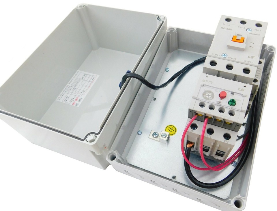 Démarreur Combiné Motorisé Elimia CMS 45-65-230N4X-DOL – 20HP 230V, Protection NEMA 4X, Pour Industrie