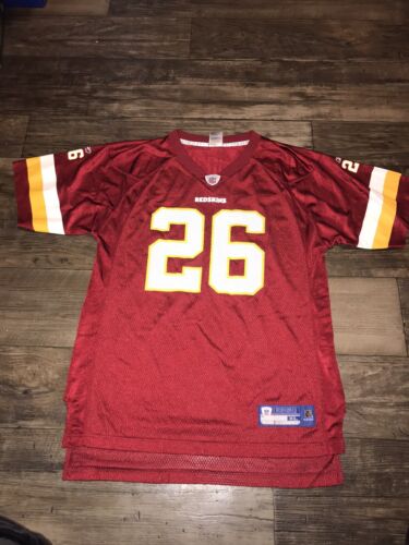 Washington Redskins Jersey Youth XL (18-20) #26 Clinton Portis Red Reebok - Picture 1 of 4