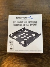 SABRENT 2.5 Inch to 3.5 Inch Internal HDD Mounting Bracket Kit BK-HDDH