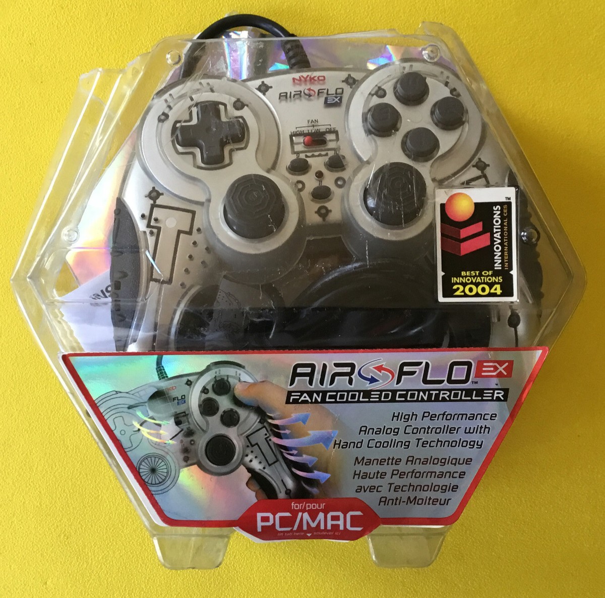 Nyko Air-Flo EX Fan Cooled Controller USB for PC MacI OPEN BOX ——————- —-28