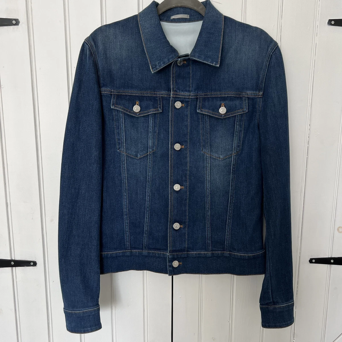 Dior homme hotsell atelier denim jacket