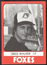 1980 TCMA Appleton Foxes Set Break - Choose Player From List, Scarce!