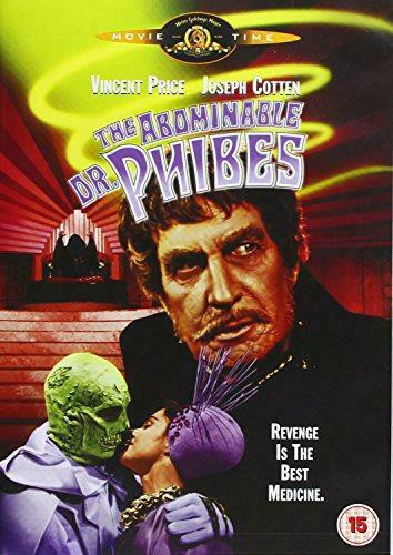 The Abominable Dr. Phibes DVD Horror Vincent Price
