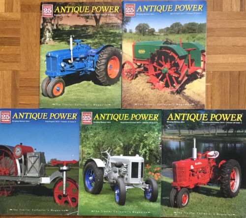 Antique Power Tractor Magazine Lot of Five 2013 Farmall MASSEY-HARRIS John Deere - Picture 1 of 9